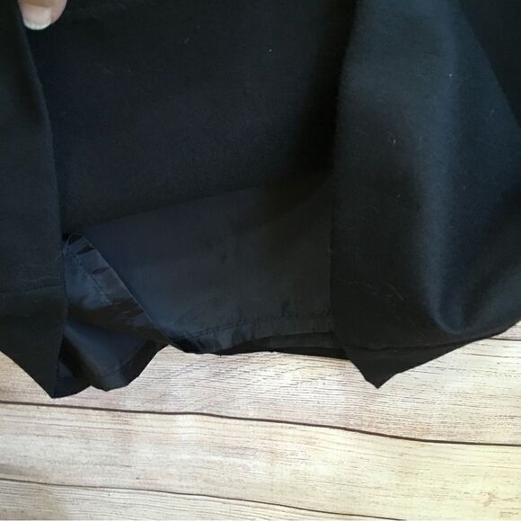 NEW WITHOUT TAGS SAG HARBOR WOOL MAXI SKIRT IN BLACK - Picture 4 of 7